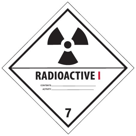 Bsc Preferred 4 x 4'' - ''Radioactive I'' Labels BUY00025395
